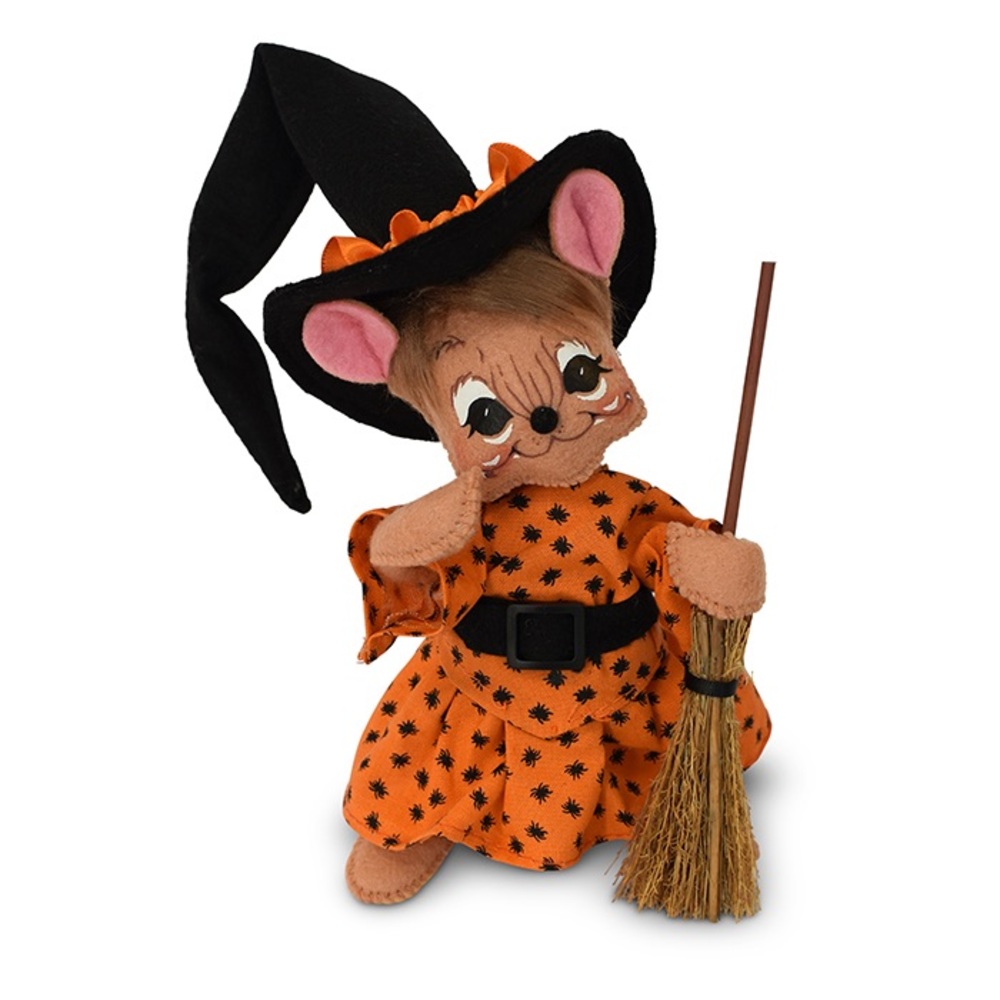 NWT Annalee Dolls 6in 2018 Halloween Spider Witch Mouse